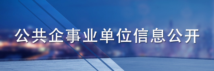 公共企事業單位信息公開